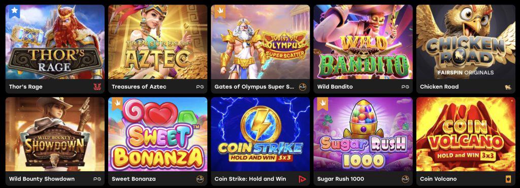 Fairspin Minden játék