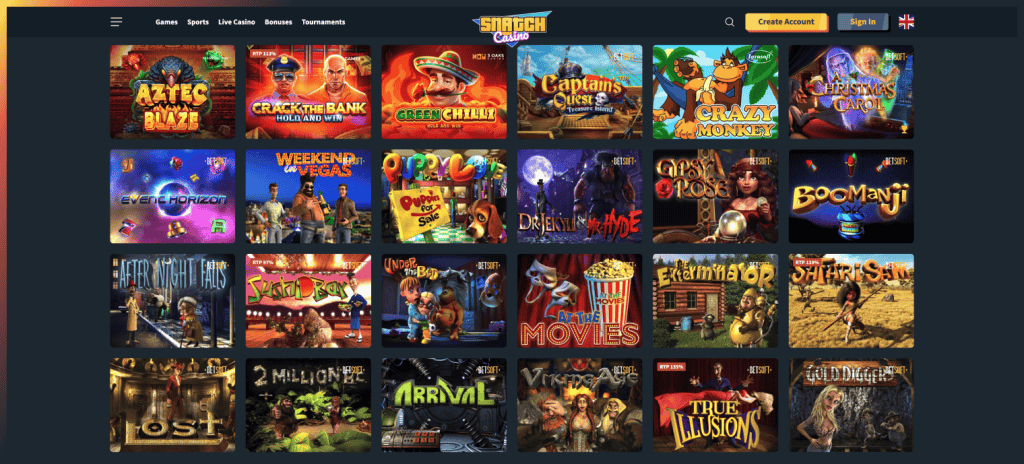 Snatch Casino játékautomaták