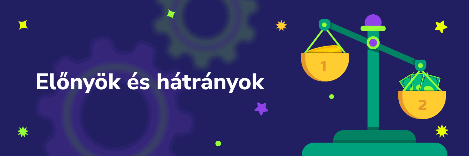 Előnyök és hátrányok- banner