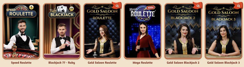 BillyBets Live-casino