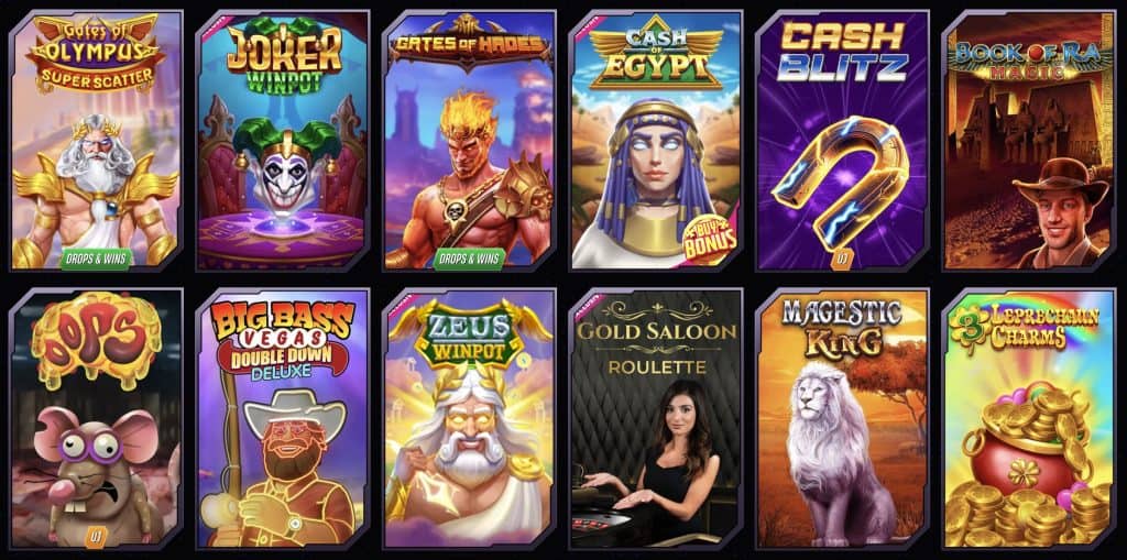 WinRolla Casino játékok