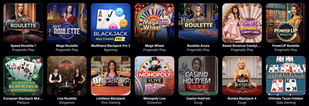 NV Casino Élő kaszinó