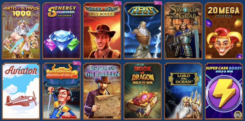 Casino Winbay – A játékok