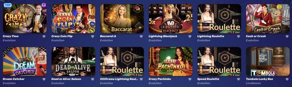 Gamblezen Élő kaszinó