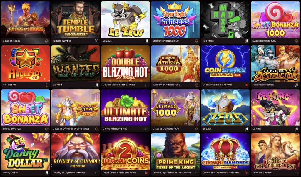 Wageon Casino - nyerőgépes játékok