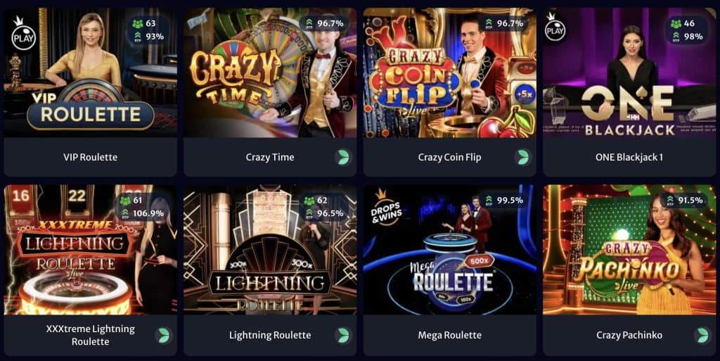 HellSpin élő kaszinó