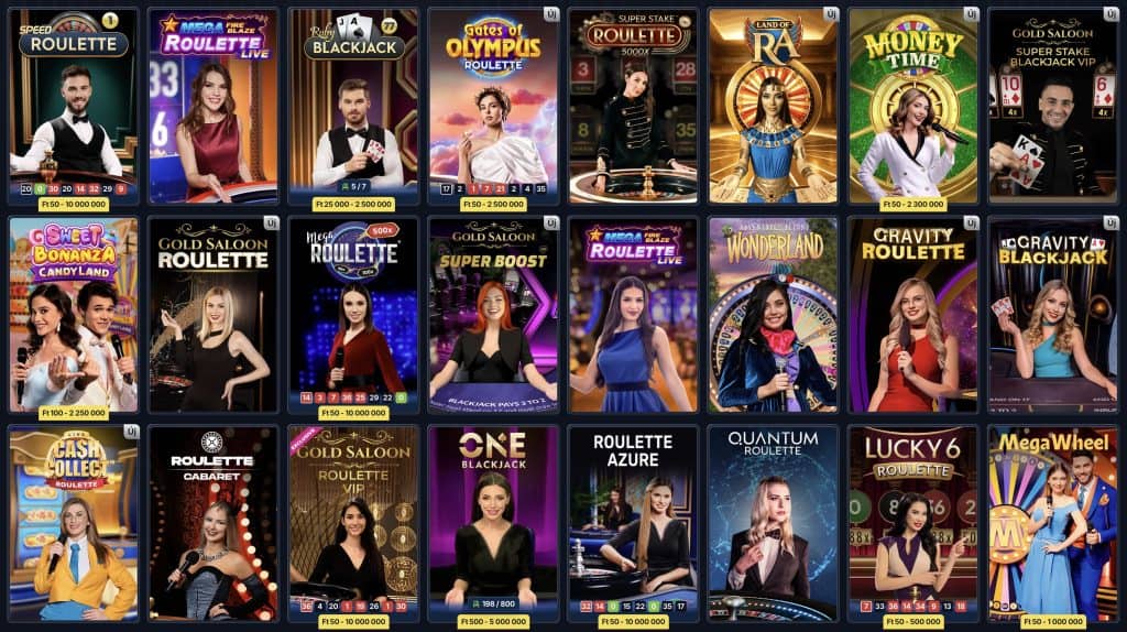 BetRepublic - Élő kaszinó